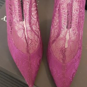 Women Fuchsia High Heels